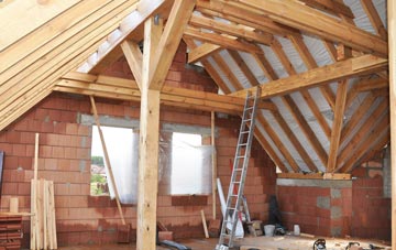 Pike Hill attic trusses